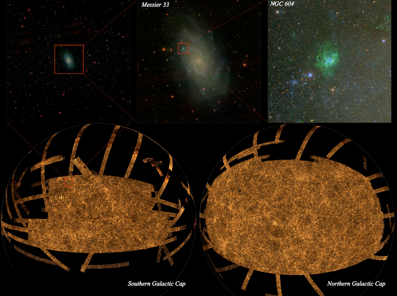 Illustration for article titled This is the most complete map of the night sky ever assembled
